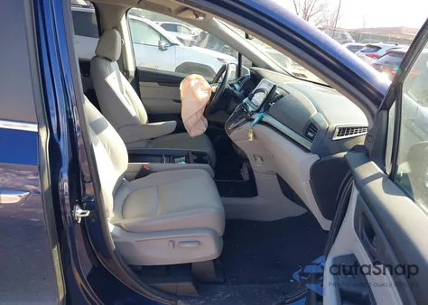 2019 Honda Odyssey Ex-L from USA, damaged, VIN 5FNRL6H79KB136151